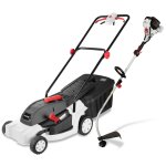 Casals - Lawnmower And Electric Grass Trimmer - Grey