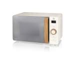 Swan Nordic 20L Electronic Microwave Oven - White