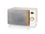 Swan Nordic 20L Electronic Microwave Oven - White