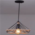 Hanging Vintage Rope Pendant Light