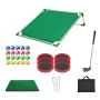 Golf Chipping Game Set With 20 Sticky Balls Battle Backyard Golf Game Toy