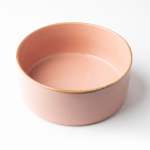 Flat Stackable Salad Bowl Choose From 6 Colours - Pink