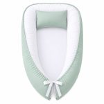 Plain Sage Green Baby Nest Pod Newborn Lounger