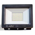 30W LED Slim Floodlight Daylight 6000K Black