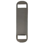 Premium Bottle Opener Rounded Rectangular Stainless Steel