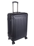 Voyager Duro Large 4 Wheel Trolley Case -black - Ys Travel Bags