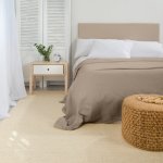 Waffle Blanket Throw Sand