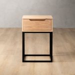 Tankwa 1-DRAWER Pedestal Small Oak Pale Wheat