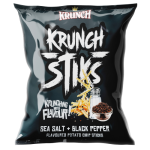 Krunch Stiks Sea Salt And Black Pepper 90G