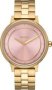 Nixon Ladies Kensington Analog Watch Light Gold & Pink