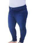 Ladies Amber High Waist Skinny Denim Jean - 52 Mid Wash