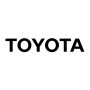 Toyota Vinyl Sticker Decal - Black - Premium Quality 75CM X 17CM