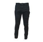 Refuel RFJ008 Mens Jeans Black