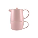 Maxwell & Williams Cafe Life Tea For One With Infuser Rose