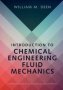 Introduction To Chemical Engineering Fluid Mechanics   Hardcover