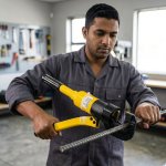 16T Integral Hydraulic Rebar Cutter