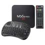 Android Tv Box - Mxq Pro 4K 5G HD Tv Box Plus MINI Backlit Keyboard