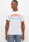 Ny Tee - White & Red
