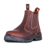 WMF003 Krokodil Chelsea Boots Mid Brown - 13