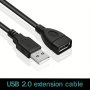 USB 2.0 Am To Af Male To Female Connector Data Extension Cable