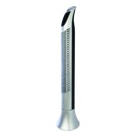 Tony Silver Plastic Tower Fan With Remote