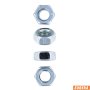 Zinc Plated Nuts Hex 10MM 200PC