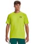 Men's Ua Sportstyle Left Chest Short Sleeve Shirt - Velocity / Sm