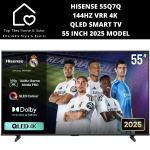 Hisense 55Q7Q 144HZ Vrr 4K Qled Smart Tv - 55 Inch 2025 Model