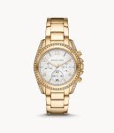 Blair Chronograph Gold Tone Steel Woman's Watch MK6762