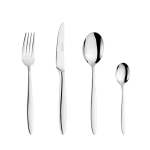 Sonate 24PC Polished Steel Cutlery Set