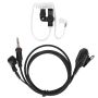 Waterproof Acoustic Tube Earpiece For Icom ICM33 M25 M34 Radio