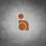 Wheelchair Sign D02 - Rust - Powder Coated Aluminum