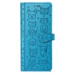 Cat And Dog Leather Flip Case Compatible With Samsung Galaxy Z Fold 3 Cover