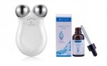 Micro Current Beauty Device And Hyaluronic Acid Serum