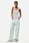 Knitted Vest Top - Light Grey Glittery