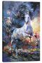 Canvas Art - Warroir Horse Large Abstract Painting Canvas Print Wall Art