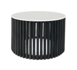 Cassio Coffee Table Wood And Stone - Cement