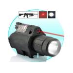 Tactical Combo Flashlight light Torch Red Laser Sight Fit For Pistol Hunting