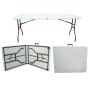 Minhaj 1.8M Folding Trestle Table Heavy-duty- Pack Of 2