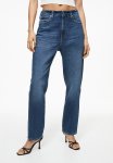 Vintage Mom Fit Ultra High Ankle Jeans - Denim Blue