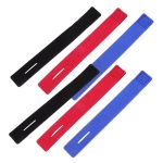Wooneky 6PCS Fishing Rod Straps Fishing Pole Sleeves Strap Rod Wraps Easy To Use