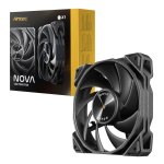 Antec Nova 120 120MM Pwm Fan 3-PHASE Speed Controller Up To 95.32 Cfm 50 000HR Lifespan – New