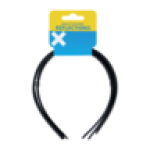 Black Thin Alice Band 3-PACK