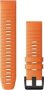 Garmin Quickfit Silicone Band 22MM Ember Orange - Multi-model Compatibility