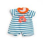 Striped Summer Pyjamas For 21CM Miniland Doll