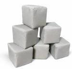 MINI Building Blocks Pvc Soft Play Set Set Of 6