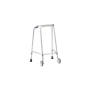Adjustable Rollator Walking Frame Solid Front Wheeler