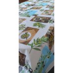Olive Tablecloth 140CM X 230CM