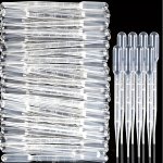 100PCS 3ML Plastic Transfer Pipettes Eye Dropper Disposable Essential Oils Pipettes Dropper Makeup Tool Science And Lab