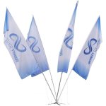 3M Champion 4 Flag Fountain 5M Medium 1M X Flags